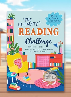 【现货】超级阅读挑战25个阅读目标和书香奖励The Ultimate Reading Challenge 英文生活综合精装Weldon Owen进口原版书Insight E