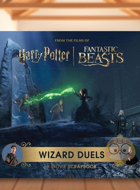 【预售】哈利波特魔法师对决：电影剪贴簿英文影视进口原版外版书Harry Potter Wizard Duels: A Movie Scrapbook Insight Editi书