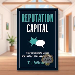 【预售】声誉资本Reputation Capital英文商业行销平装进口原版书Winick  TJ Berrett-Koehler书籍图书外版正版