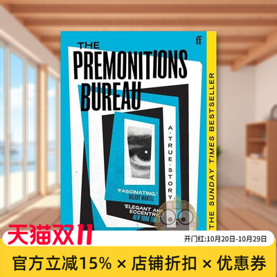 【预售】预感局（简装）英文社会科学进口原版外版书简装14岁以上The Premonitions Bureau Sam KnightFaber & Faber书籍图书正版