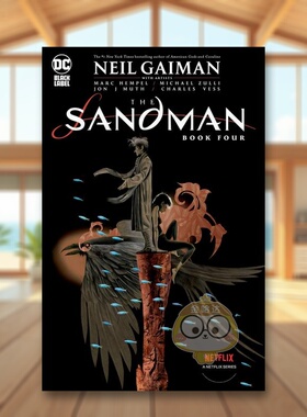 【现货】【DC Comics】睡卷4The Sandman Book Four英文漫画Neil Gaiman Marc Hempel进口原版书4书籍图书外版正版