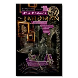 Gaiman 漫画 30周年纪念版 生命 Sandman Neil 英文漫画书原版 Lives 睡魔7：短暂 Brief Vertigo 进口美漫书籍 The 预售