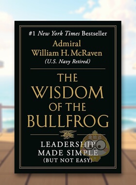 【预售】【2023亚马逊年度图书】牛蛙的智慧英文文学传记进口原版外版书精装14岁以上The Wisdom of the Bullfrog Admiral Willi书