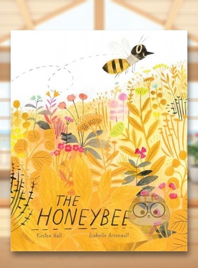 【现货】【小蜜蜂和朋友们】蜜蜂纸板书【Honeybee and Friends】The Honeybee英文儿童绘本动物生态环保Kirsten Hall and Isabel