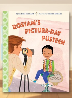 【预售】罗斯塔姆的照片日Rostam's Picture Day英文儿童绘本交通工具城市人文6-9岁精装进口原版书Tahmaseb  Ryan Bani Charles书