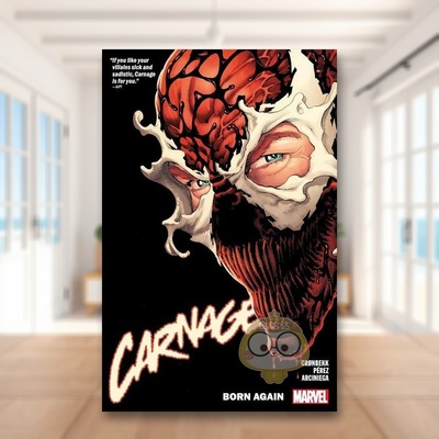 【现货】【Marvel】大屠杀卷1重生英文漫画简装进口原版书Carnage Vol. 1: Born Again RAM V.书籍图书外版正版