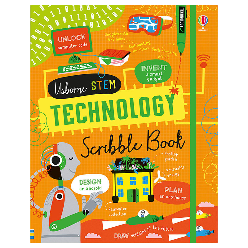 technology scribble book 技术之书 科技科学入门科普 英文原版