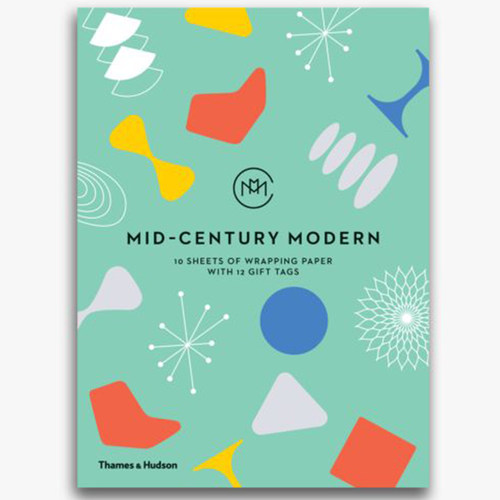 【现货】Mid-Century Modern: Giftwrapping Paper Book，中世纪现代：礼品包装纸