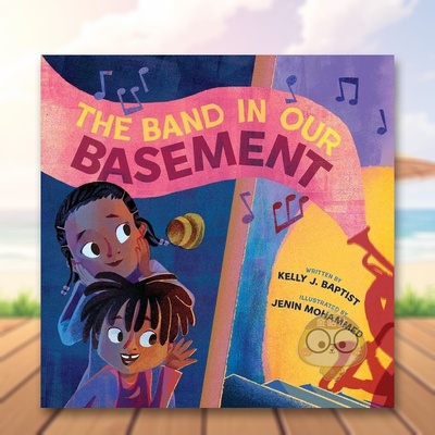 【预售】地下室里的乐队英文儿童绘本虚构类 Kelly J. Baptist进口原版书精装3岁-6岁Band In Our BasementAbrams Books for You书