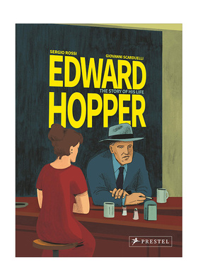 【现货】漫画 爱德华·霍珀：他的人生故事 Edward Hopper: The Story of His Life 英文漫画书原版进口图书