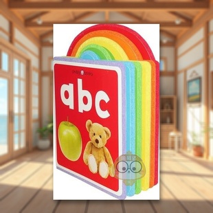 【预售】感觉ABCFirst Felt ABC英文儿童绘本身体认知启蒙1-3岁平装进口原版书Priddy Roger Priddy Books US书籍图书外版正版