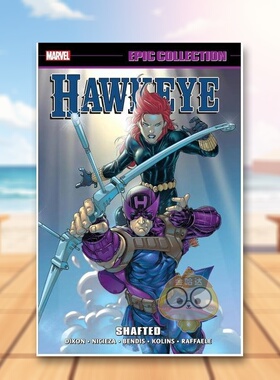 【预售】【Marvel】鹰眼史诗系列箭在弦上英文漫画平装进口原版书Hawkeye Epic Collection: Shafted Salvador Larroca书籍图书外