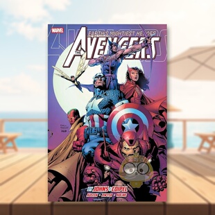 【预售】约翰斯 & 科伊佩尔创作：复仇者联盟 合集版（大卫?芬奇封面） Avengers By Johns 原版英文漫画书进口书籍图书外版正版