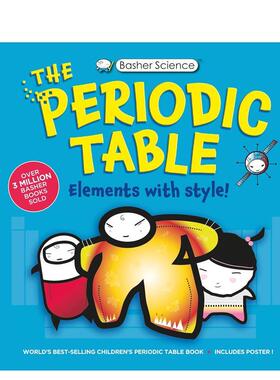 【现货】巴舍科学：完整元素周期表 Basher Science: The Complete Periodic Table 原版英文儿童绘本进口书籍图书外版正版