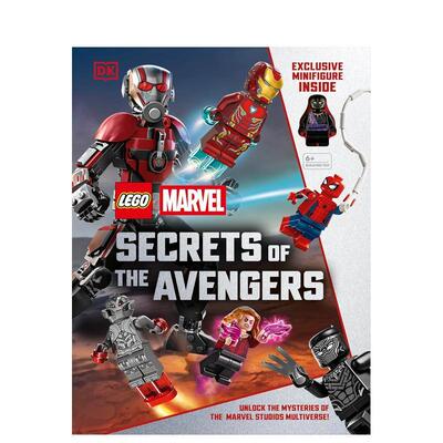 【预售】DK乐高漫威复仇者联盟的秘密 LEGO Marvel Secrets of the Avengers 英文进口原版儿童绘本图书6-12岁