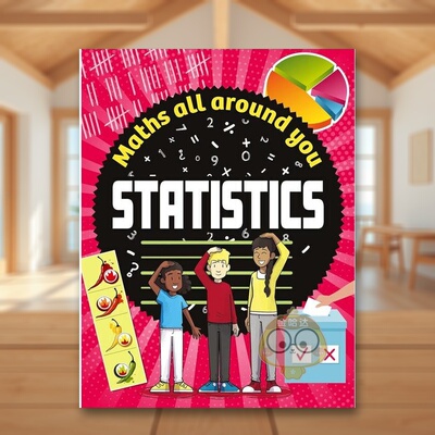 【预售】【数学无处不在】统计篇 【Maths All Around You】Statistics 原版英文儿童绘本 数学应用意识培养推荐读物进口书籍图书