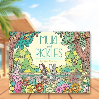 【现货】木奇和泡菜Muki and Pickles英文儿童绘本虚构类6-9岁精装Ross Murray进口原版书Beatnik Publishing995142350书籍图书外