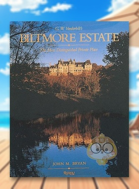 【预售】比特摩尔庄园 Biltmore Estate 原版英文旅行进口书籍图书外版正版