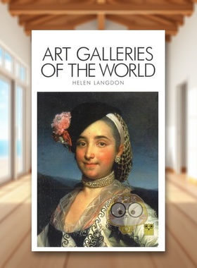 【预售】世界艺术画廊 Art Galleries of the World 原版英文旅行进口书籍图书外版正版