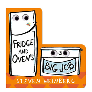 Job 任务 Big The Books 原版 Oven 冰箱和烤箱 and Fridge 亲子早教认知进口书籍图 英文儿童趣味 Jobs 现货