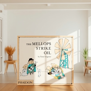 The Mellops 英文儿童绘本进口书籍图书外版 预售 正版 原版 采油记 Oil Strike