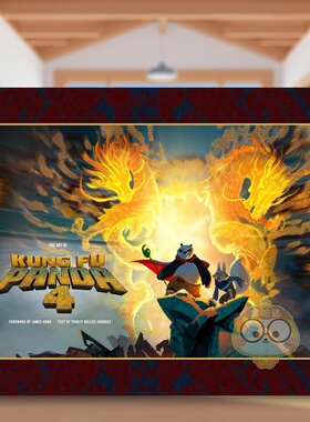 【预售】功夫熊猫4  电影设定集英文影视进口原版外版书精装14岁以上The Art of DreamWorks Kung Fu Panda 4 Tracey Miller-Zar书