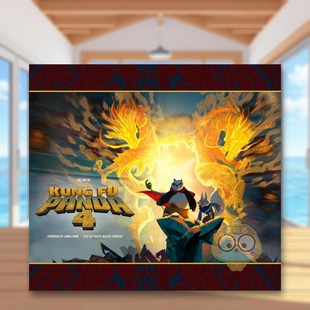 14岁以上The 预售 Art 书精装 电影设定集英文影视进口原版 Tracey Panda Miller Kung 外版 功夫熊猫4 Zar书 DreamWorks