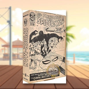 Famous 1965–1966英文漫画Da Library 现货 漫威漫画图书蜘蛛卷1965–1966 Spider Edition First Vol Marvel Man Comics