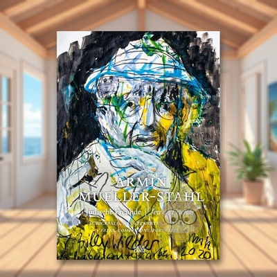 【预售】阿明·缪勒-斯塔尔作品集 Armin Mueller-Stahl (Bilingual edition): Faces， Fates， Friends 原版英文艺术画册画集进