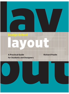 【现货】Design Schoo 设计学校：版式 学生和设计师实用指南 英文原版书籍进口