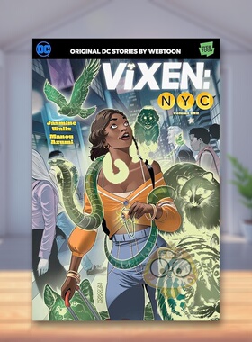 【预售】【DC Comics】纽约雌狐卷1英文漫画平装进口原版书Vixen NYC Volume 1 Jasmine Walls书籍图书外版正版