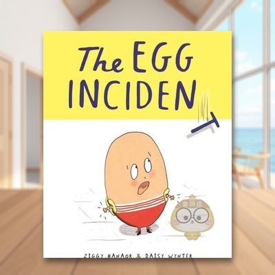 【预售】鸡蛋事件英文儿童绘本虚构类进口原版书精装The Egg Incident Ziggy Hanaor著Cicada出版书籍图书外版正版