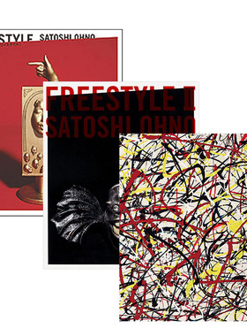 【现货】大野智作品集 FREESTYLE 3本集合 SATOSHI OHNO ARASHI岚大野智 日本原版 艺术作品集