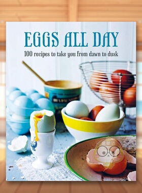 【现货】鸡蛋的100种吃法Eggs All Day英文餐饮精装Ryland Peters&Small进口原版书788793469书籍图书外版正版