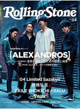 订阅 Rolling Stone Japan 音乐杂志 日本日文原版 ：年订4期 E539