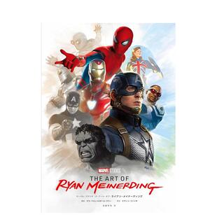 【预售】漫威影业:莱恩?梅纳丁的艺术マーベル?スタジオ:ジ?アート?オブ?ライアン?メイナーディング 原版日文动画原画