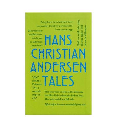 【预售】【字云经典】安徒生童话 【Word Cloud Classics】Hans Christian Andersen Tales 原版英文文学 特殊书口 压纹封面