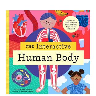 Body 正版 人体互动探索 趣味科普进口书籍图书外版 英文儿童绘本 原版 Human Interactive The 预售
