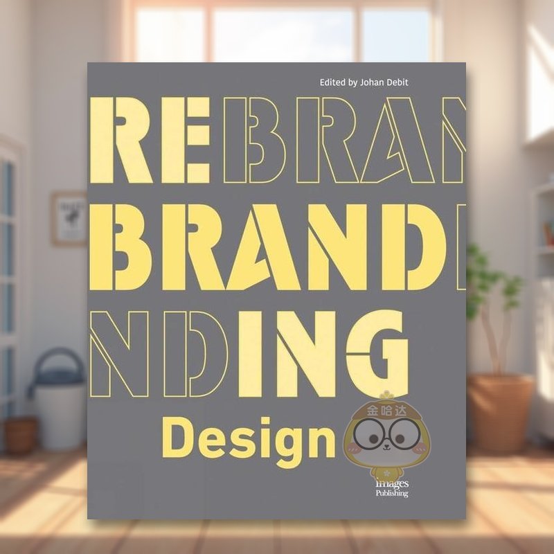 【预售】品牌重塑设计 Rebranding Design 原版英文字体图案标志设计进口书籍图书外版正版