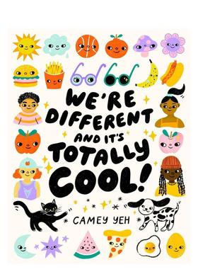 【现货】我们不同但超酷！ We're Different and It's Totally Cool! 原版英文儿童绘本进口书籍图书外版正版