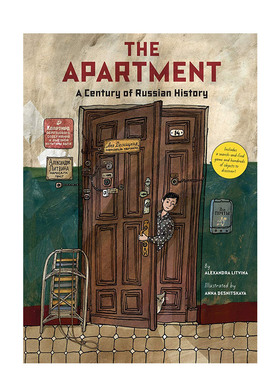 【现货】家族往事绘本 英文原版 The Apartment: A Century of Russian History 俄国百年历史知识绘本 精装 博洛尼亚书展作品奖