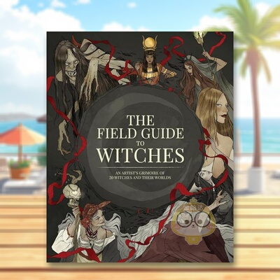 【预售】女巫概念设计指南The Field Guide to Witches英文插画原画设定集3dtotal Publishing3dtotal Publishing精装进口原版书9