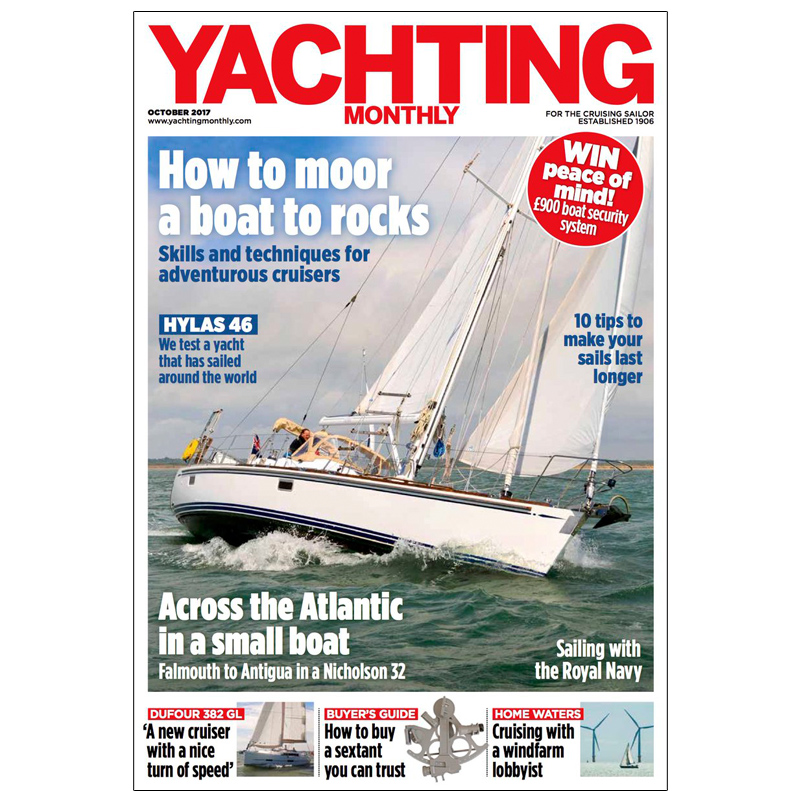 订阅 Yachting Monthly小型帆船游艇杂志英国英文原版年订13期 E296-封面