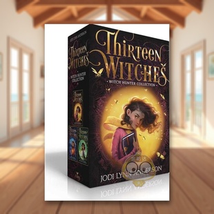 英文青少年读物进口原版 Witches 预售 盒装 Set Lynn书 Boxed 外版 女巫猎人系列 Hunter Witch 书Thirteen Jodi Collection