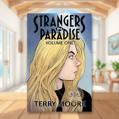 【预售】天堂里的陌生人第一卷英文漫画进口原版书简装14岁以上Strangers In Paradise Volume One Terry MooreAbstract Studio书