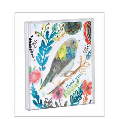 【预售】鸟类主题 感谢明信片套装 Bird Thank You Notecard Set 原版明信片进口书籍图书外版正版