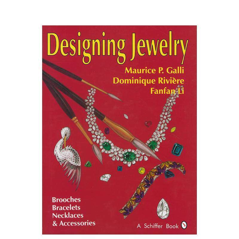 【预售】珠宝设计：胸针、手镯、项链及配件 Designing Jewelry: Brooches， Bracelets， Necklaces 原版英文珠宝首饰进口书籍图