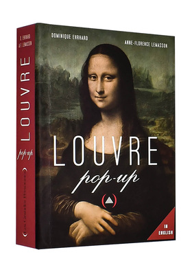 【现货】卢浮宫立体书(英文版) 法国纸艺立体书大师Dominique Ehrhard Louvre Pop up 原版立体书