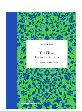 【现货】印度的花卉图案 Floral Patterns of India 原版英文字体图案标志设计