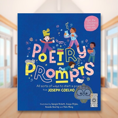 【现货】诗歌创作提示词英文儿童艺术启蒙进口原版外版书平装3-6周岁Poetry Prompts: All sorts of ways to start a poem from书